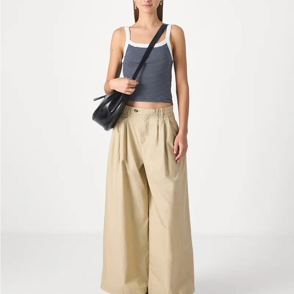 Gap x DOEN Pants - GAP X DOEN wide leg khaki pants